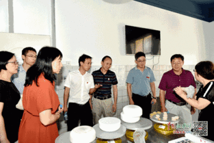 遂川縣人力資源和社會保障局王強副局長一行到江西工貿(mào)職院調(diào)研